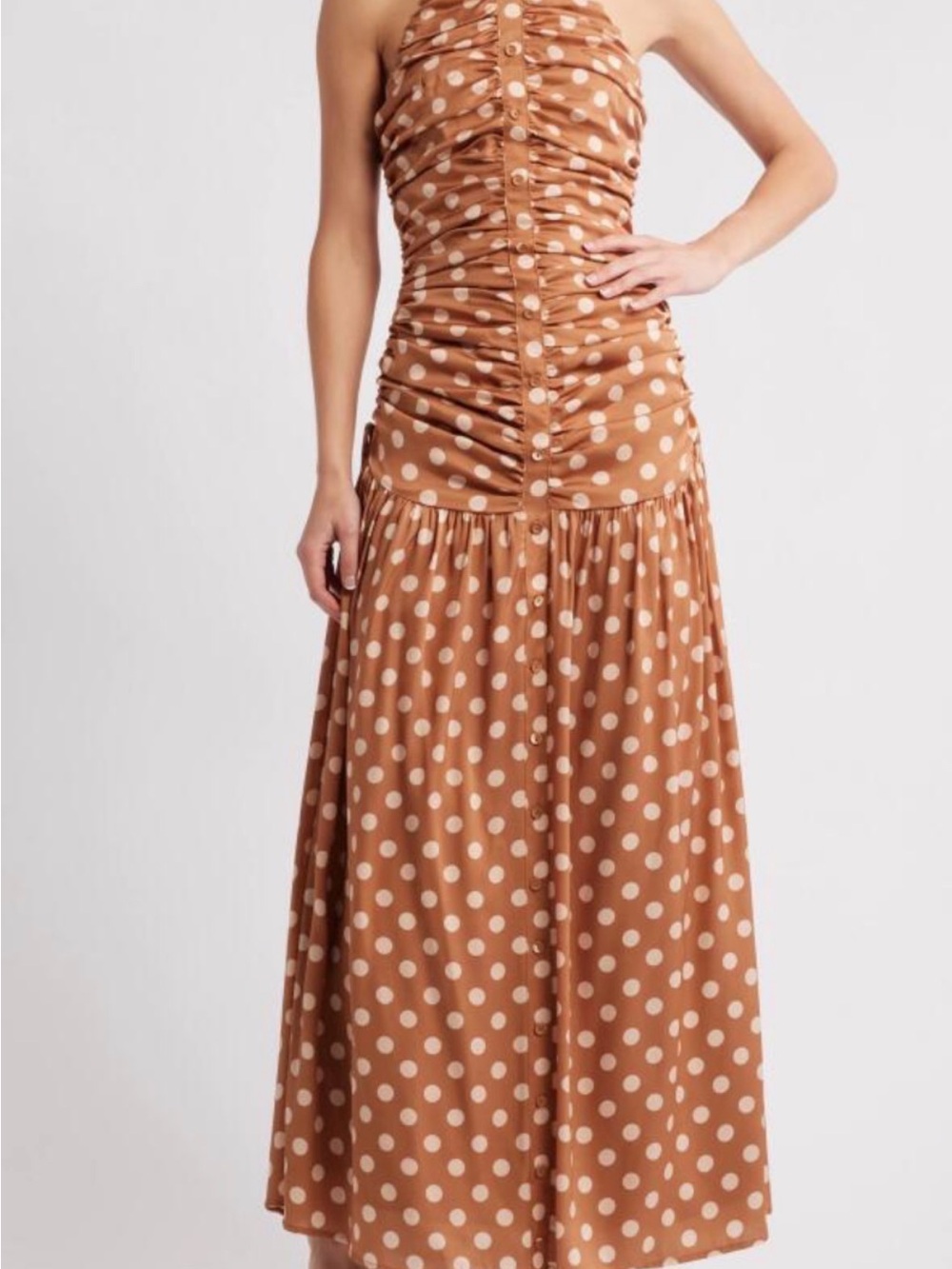 Sonya Moda Nawal Silk  Maxi dress